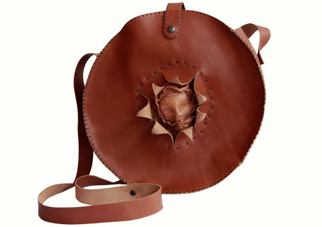 Borsa artiginale in pelle