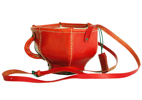 Borsa artiginale in pelle